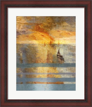 Framed Light on The Water No. 1 Print