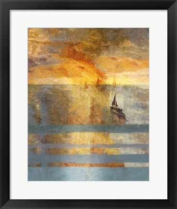 Framed Light on The Water No. 1 Print