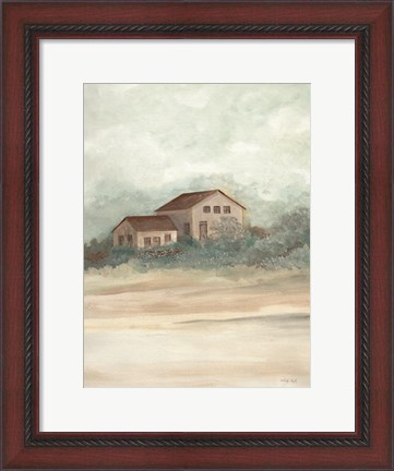 Framed House in Country Print