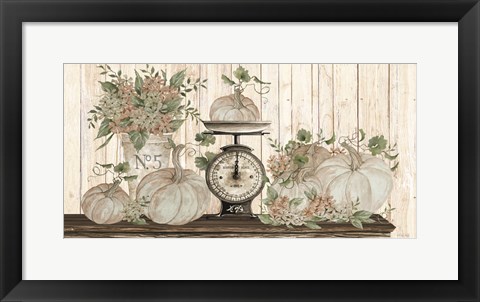 Framed Autumn Still Live Print