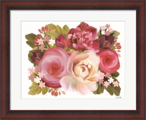 Framed Heartfelt Blossoms Print