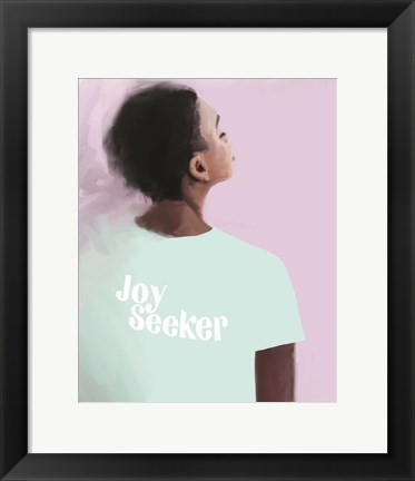 Framed Joy Seeker Print