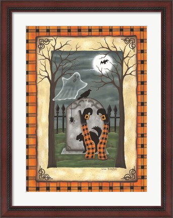 Framed Witch Legs Print
