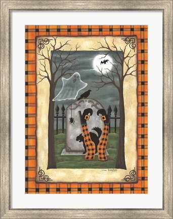 Framed Witch Legs Print