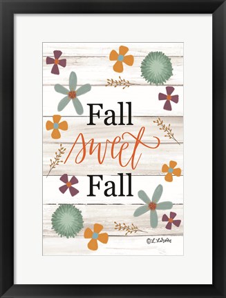 Framed Fall Sweet Fall Print