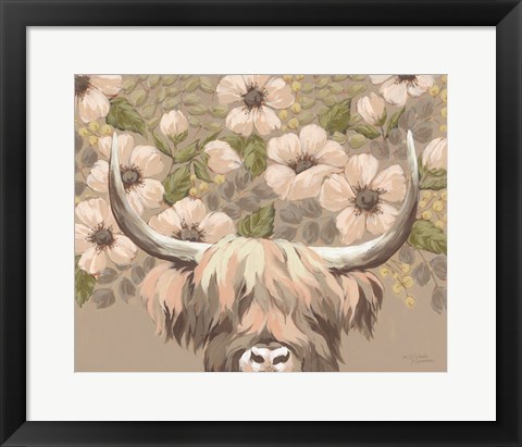 Framed Highland Highness Print