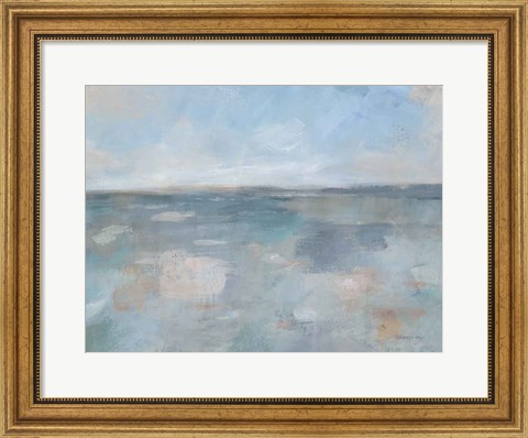 Framed Simply by the Sea Print