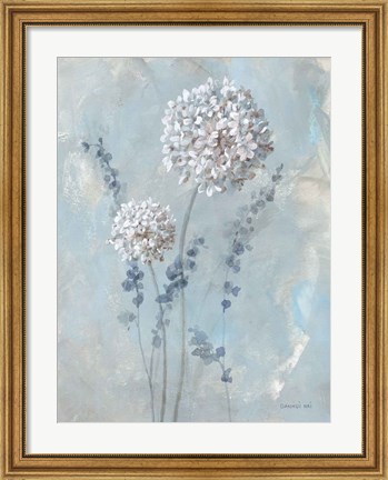 Framed Airy Blooms I Print