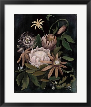 Framed Flower Show II Crop Neutral Print