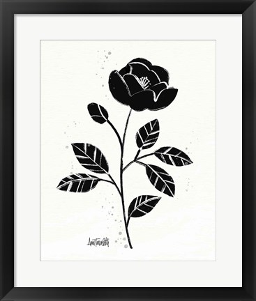 Framed Bold Blooms II Print