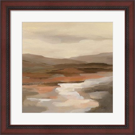 Framed Cinnamon Riverbank I Print