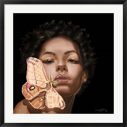 Framed Moth Print