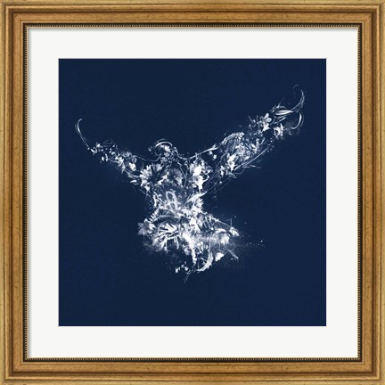 Framed Flying Silhouette Print