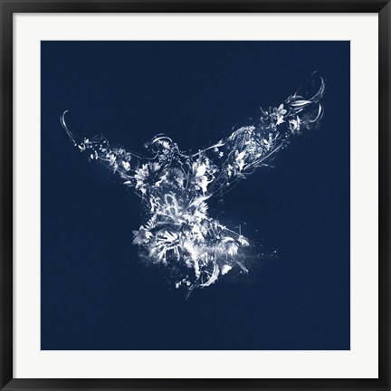 Framed Flying Silhouette Print