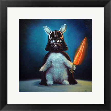 Framed Bunny Vader Print