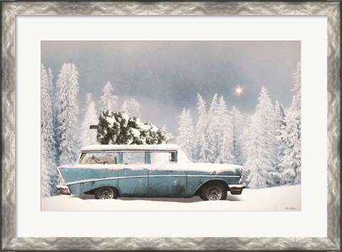 Framed Christmas Blues Print
