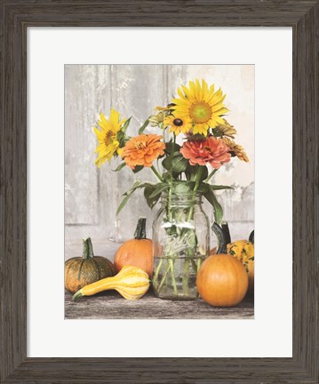 Framed Autumn Still Live Print
