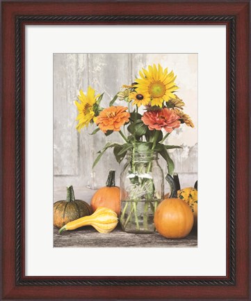 Framed Autumn Still Live Print