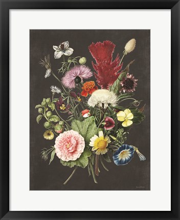 Framed Vintage Bouquet Print