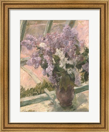 Framed Lilacs in the Light Print