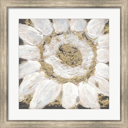 Framed Golden Sunflower Print