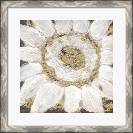 Framed Golden Sunflower Print