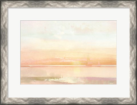 Framed Peaceful Shore 1 Print