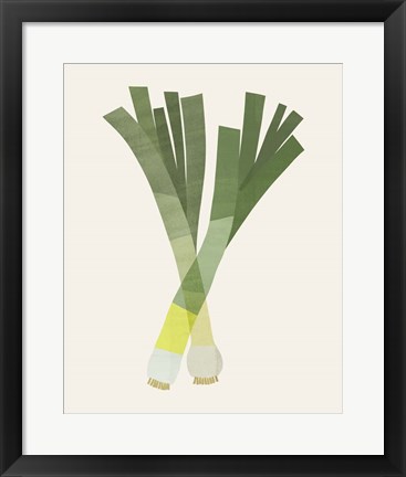 Framed Organic Veg II Print