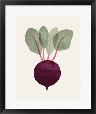 Framed Organic Veg IX Print