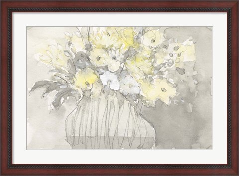 Framed Vintage Blossoms I Print