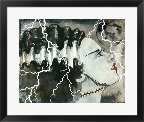 Framed Scream Queens I Print