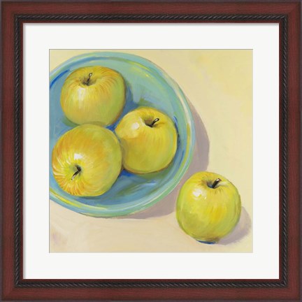 Framed Fruit Bowl Trio II Print