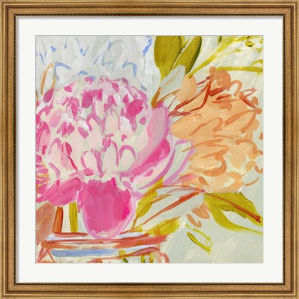 Framed Bright Florist I Print