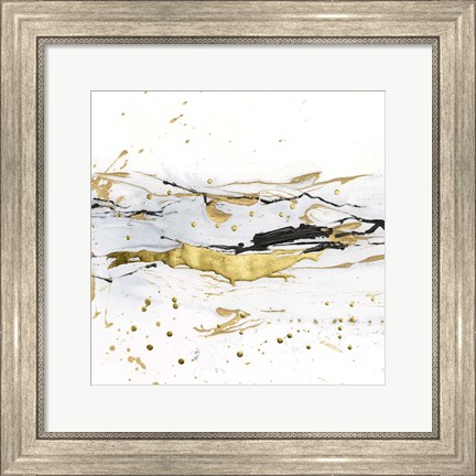 Framed Golden Kelp I Print