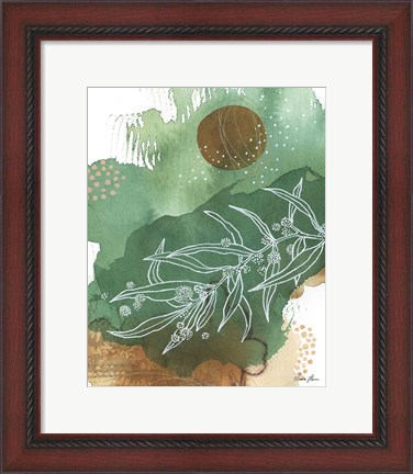 Framed Nature Abstract II Detail Print