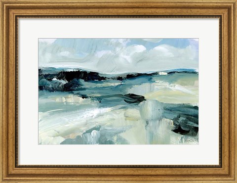 Framed Windswept Landscape Print