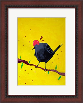 Framed Messenger Bird No. 1 Print