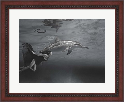 Framed Oceane Print