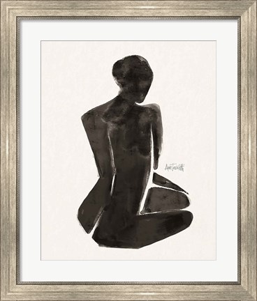 Framed Neutral Nudes I Print