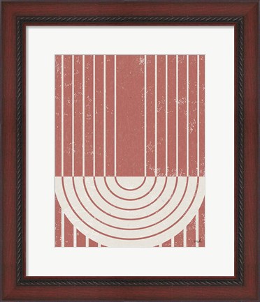 Framed Terracotta Gate II Print