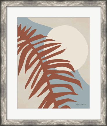 Framed Traveler Palm Light Print