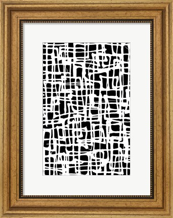 Framed Streets and Alleys Print