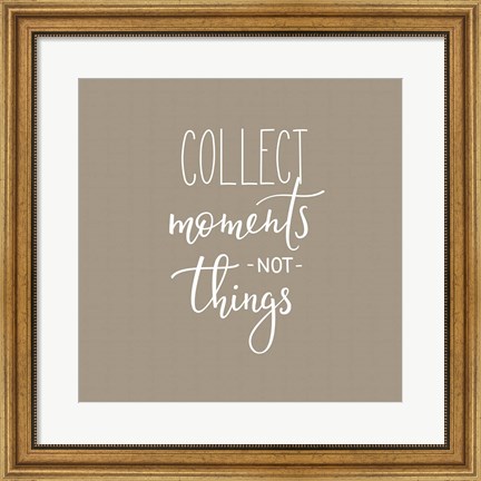 Framed Collect Moments Print