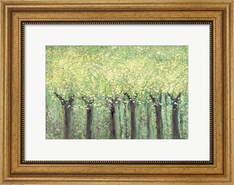 Framed Live Green Trees Print