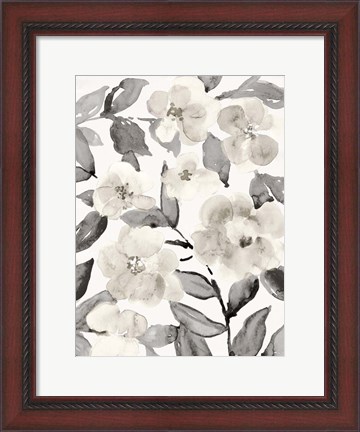 Framed Fragrant Shadow Of Spring At Night Print