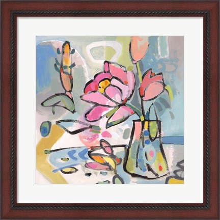 Framed Picked From The Garden II Print