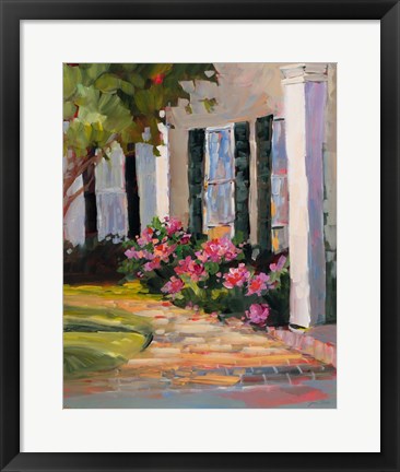 Framed Garden Window Print