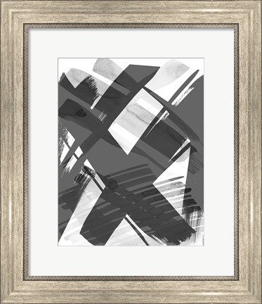 Framed Paint Out Loud II Print