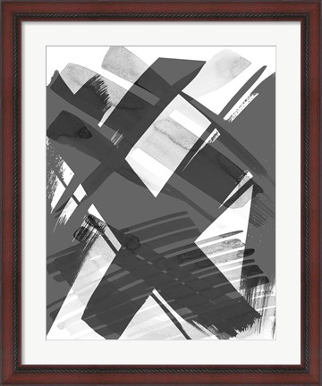 Framed Paint Out Loud II Print