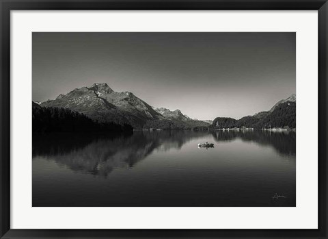 Framed Solo Fishing Print